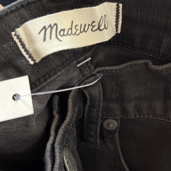 NWT Tall Cali Demi-Boot Jeans in Berkeley Black: Chewed-Hem Edition - Picture 9 of 10